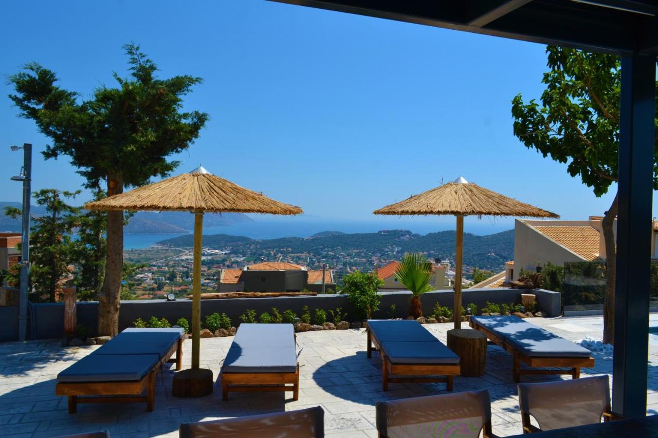 "Stergiou Luxury Apartments" Με Κοινη Πισινα Saronida المظهر الخارجي الصورة