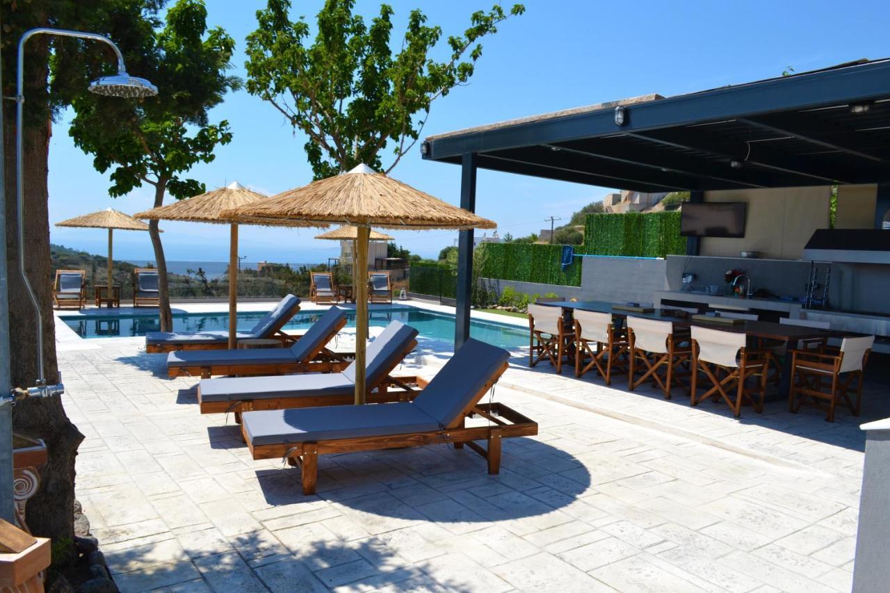 "Stergiou Luxury Apartments" Με Κοινη Πισινα Saronida المظهر الخارجي الصورة