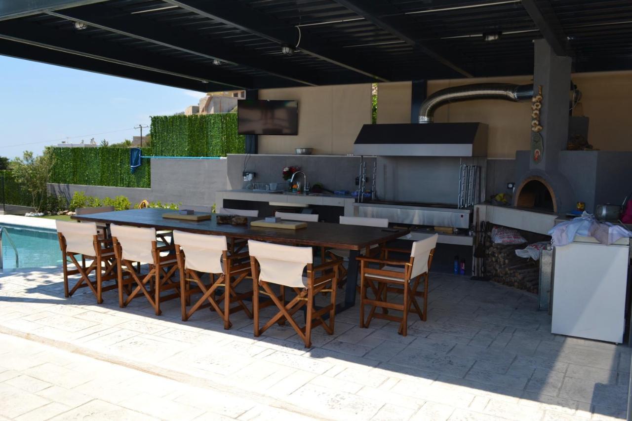 "Stergiou Luxury Apartments" Με Κοινη Πισινα Saronida المظهر الخارجي الصورة