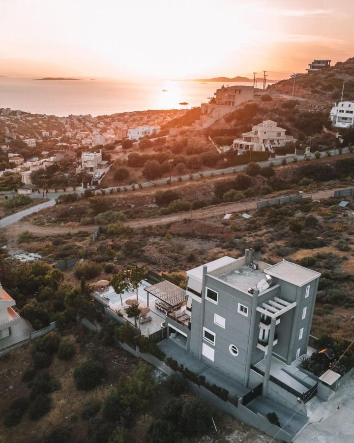"Stergiou Luxury Apartments" Με Κοινη Πισινα Saronida المظهر الخارجي الصورة