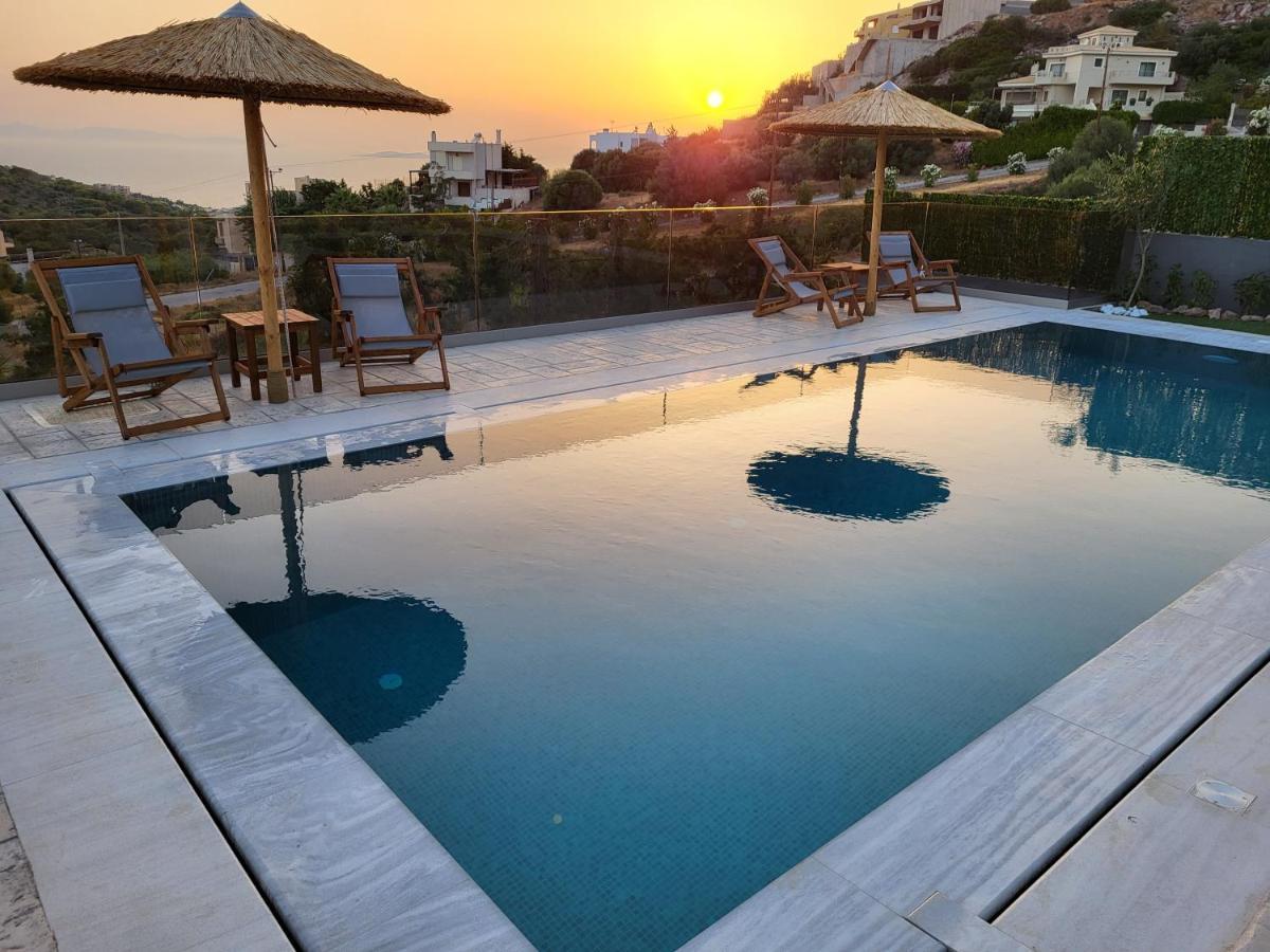 "Stergiou Luxury Apartments" Με Κοινη Πισινα Saronida المظهر الخارجي الصورة
